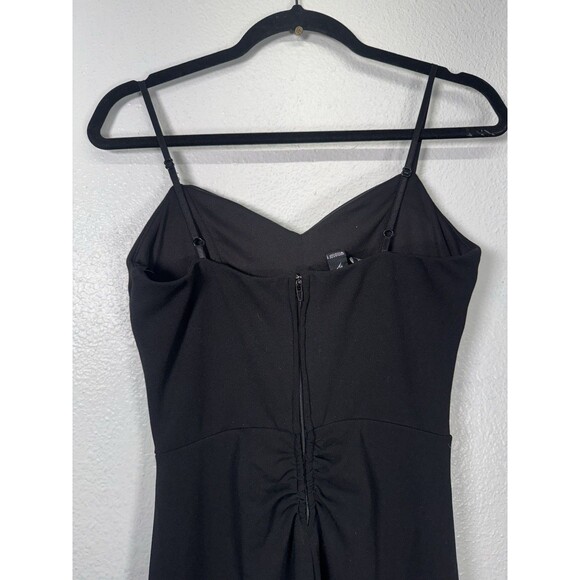 Windsor Women’s Size Small Formal Dress High Slit Black Strap Dress - Picture 6 of 16